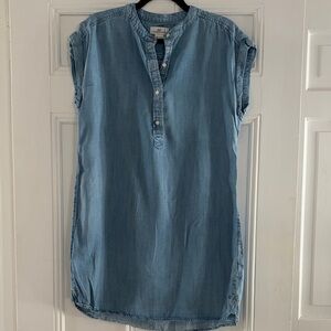 Vineyard Vines Light Chambray Button Dress